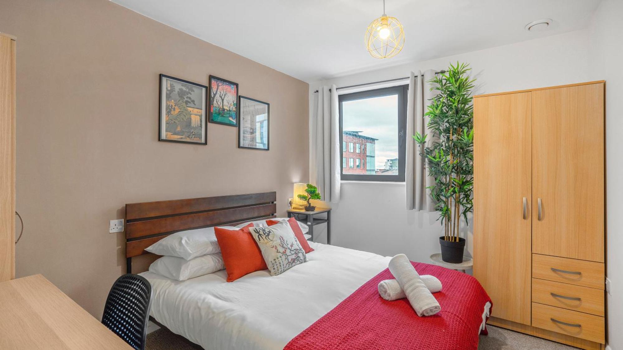 Japanese Suite 2Bed 2Bath, Free Park, Netfix, 75 Inch Tv, Games - City Centre- Maihom Birmingham Eksteriør bilde